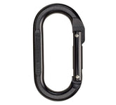 BD- OVAL KEYLOCK CARABINER BLACK