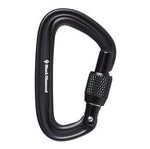 Black Diamond- MOSQUETON LITEFORGE SCREWGATE CARABINER BLACK
