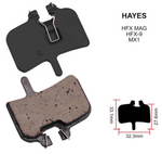 Bracko Organic Semi-Metal Pads