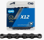 Cadena Kmc X12 Black 126 Links Bicicleta Ruta Mtb 12 Vel