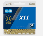 CADENA 11 V 1/2 *11/128 118L X11 TI-N GOLD KMC