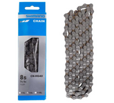 Shimano CN-HG40 Cadena 116L, 6/7/8 Velocidades, Gris