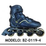 Patines BZ-0119-4 Neg-Oro